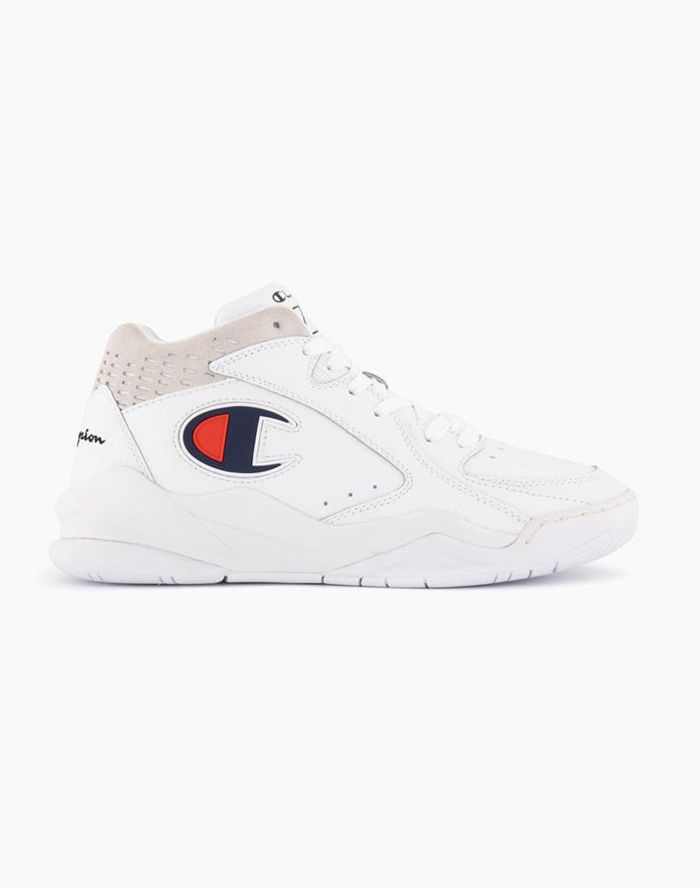 Zapatillas Champion Hombre - Zone 93 Mid-Cut ( Blancas ) 1603894-IC